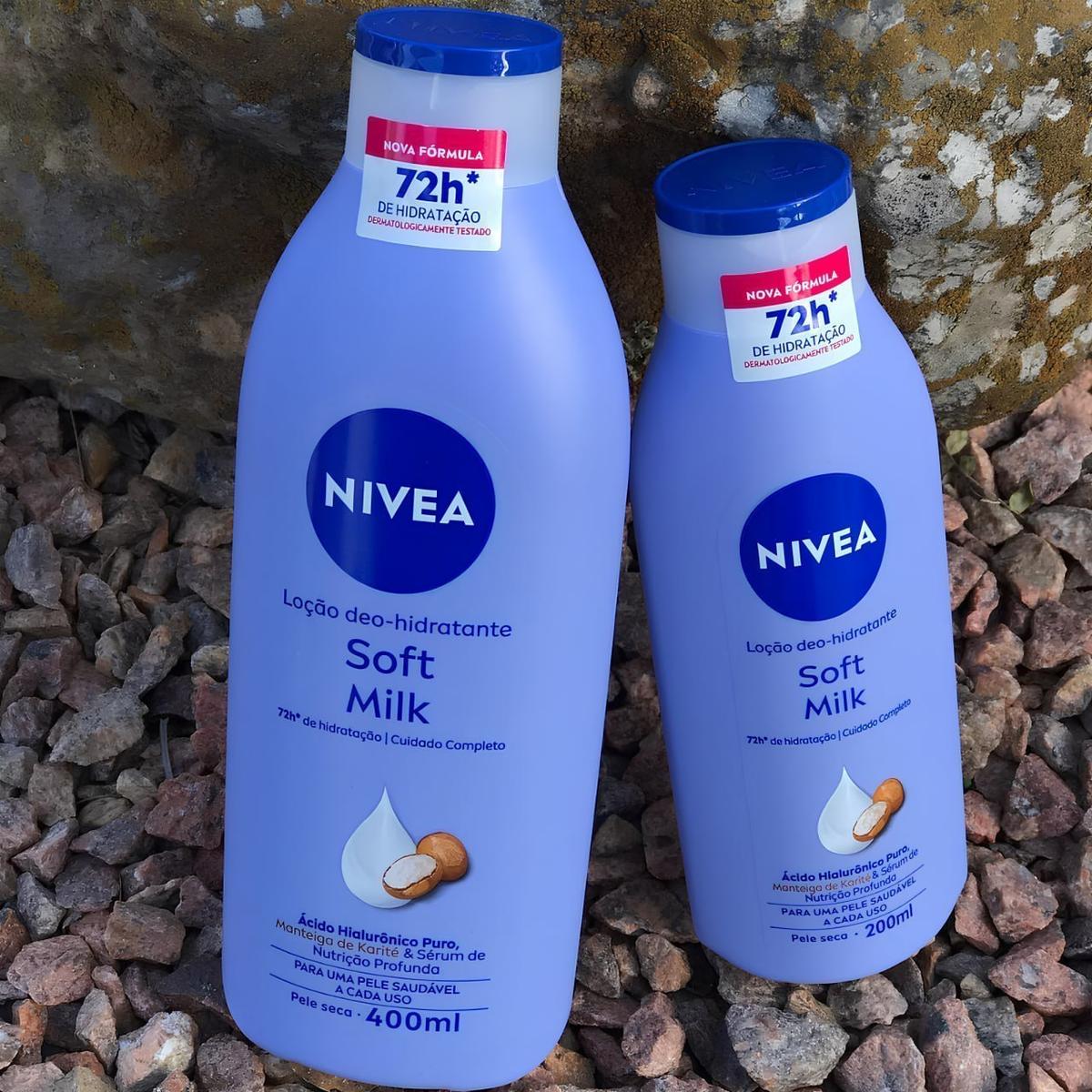 NIVEA Loção Deo-Hidratante Soft Milk 400ml