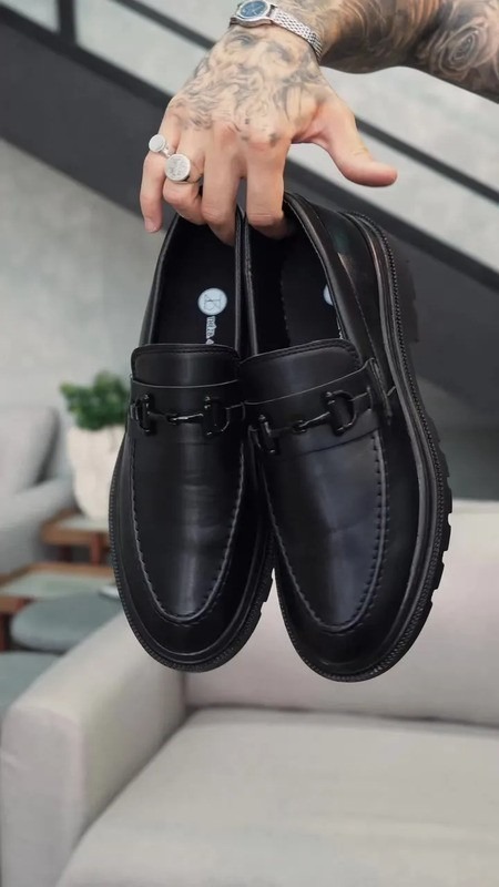 Sapato Social Masculino Mocassim Adulto Tratorado Moderno (37 ao 46)