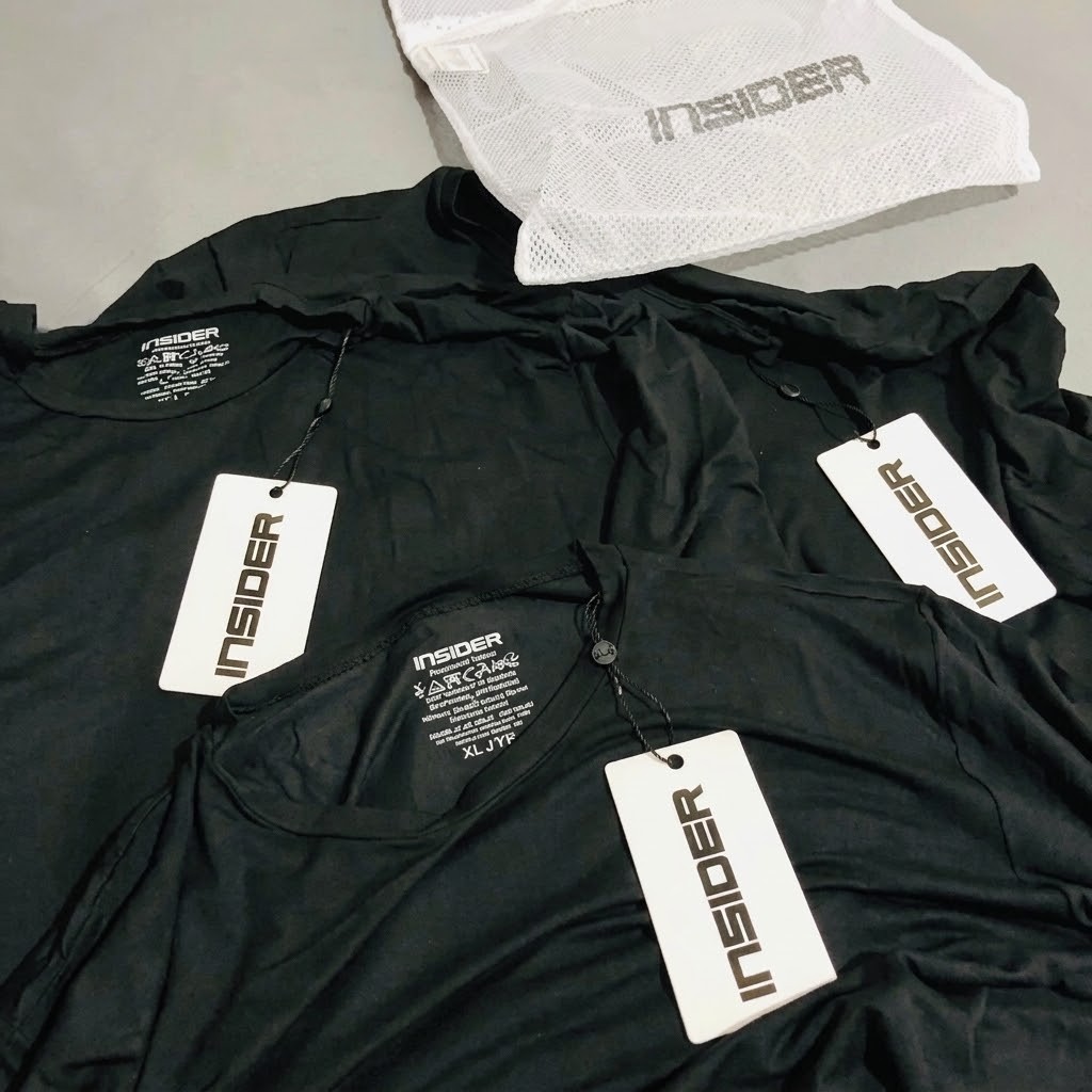 Kit 3 Camisetas Light T-shirt Insider (P ao XGG)