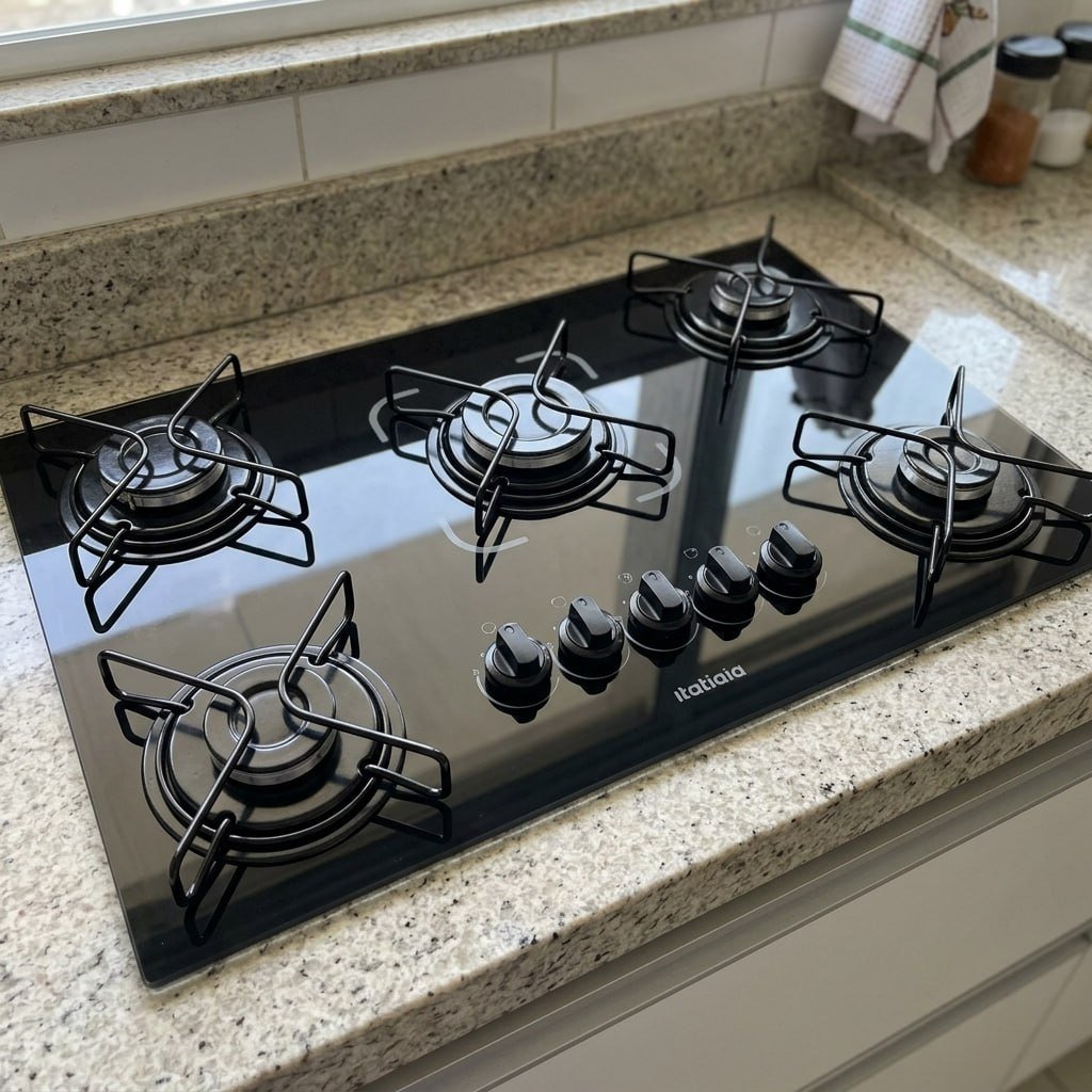 Cooktop Fogão Itatiaia Essencial 5 Bocas Bivolt Preto
