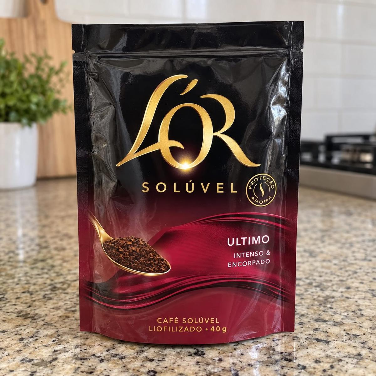 CAFÉ LOR SOLÚVEL ULTIMO POUCH 40G