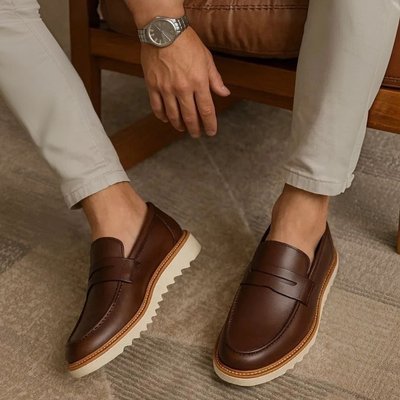 Sapato Mocassim Loafer Gugi Tratorado (38 ao 44)