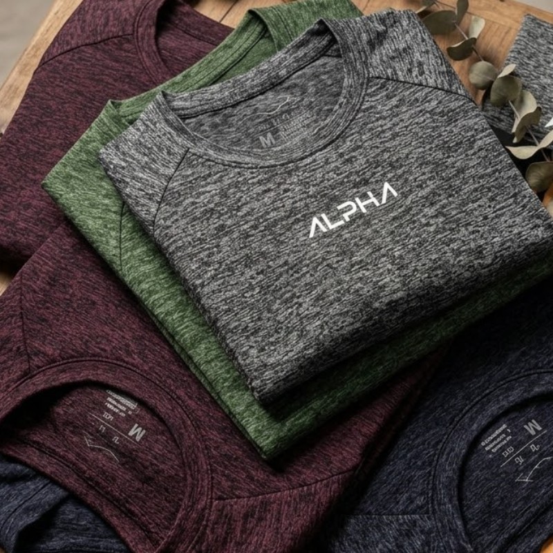 Kit 4 Camisetas Dry Alpha Masculina (P ao XXG)