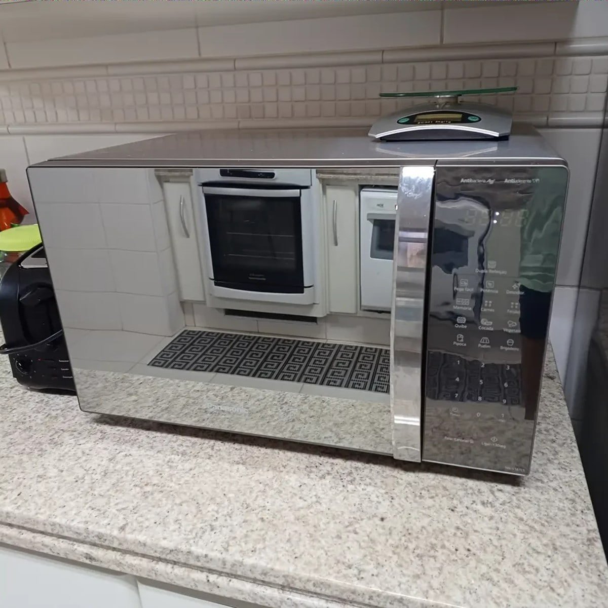 Micro-ondas Nn-st67lsru 34 Litros Inox Panasonic