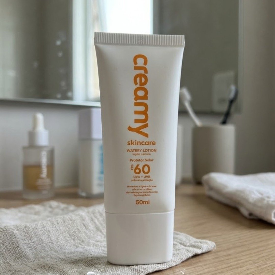 🛍️Creamy Skincare Protetor Solar 50g | FPS 60