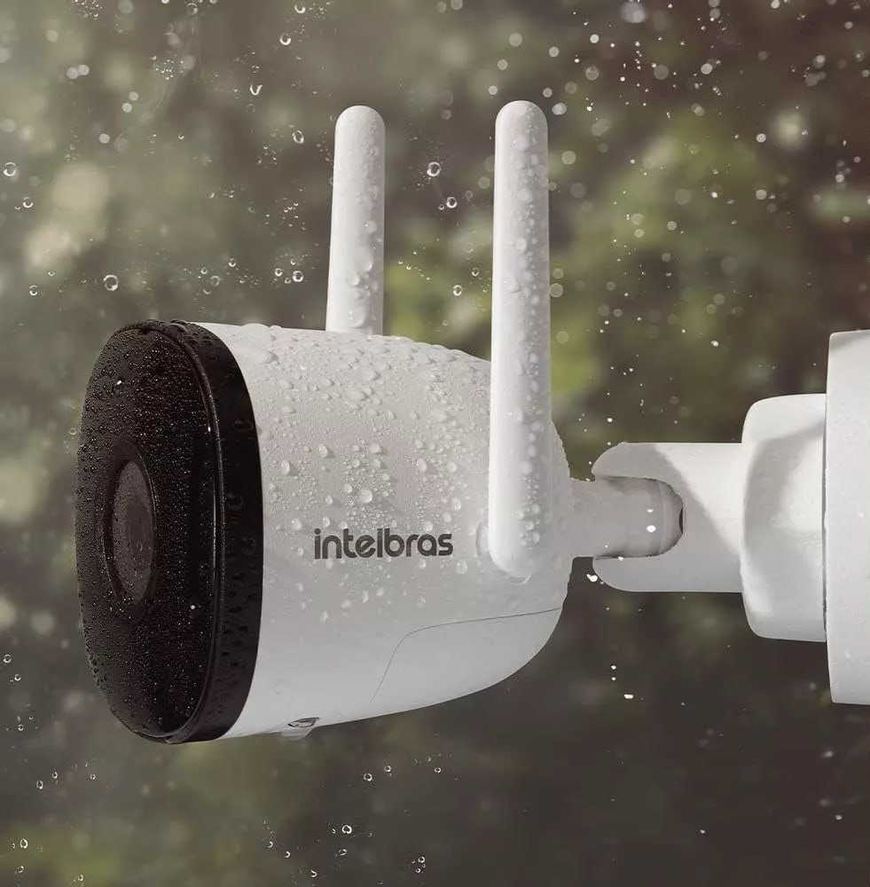 Câmera De Segurança Wi-fi Im5sc Full Hd 1080p 2.8m Intelbras Cor Branco-gelo
