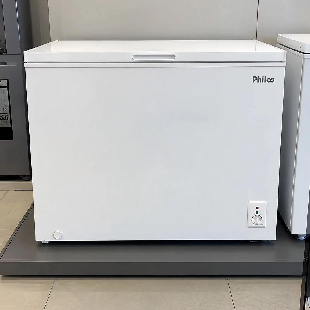 Freezer Horizontal Philco 253l 2 Em 1 Pfh260b branco 220V