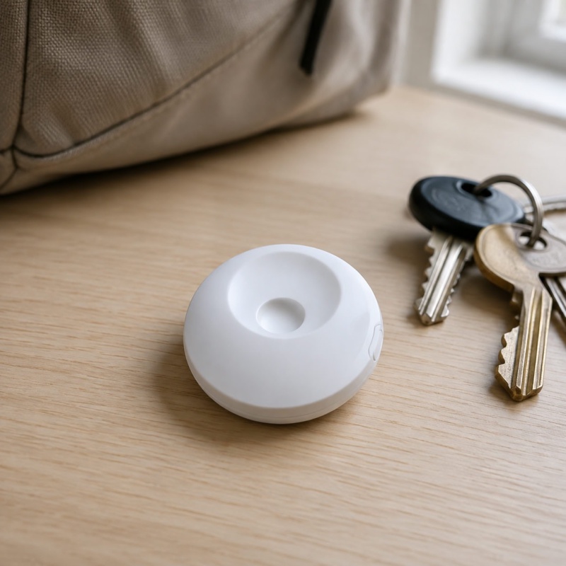 Smart Tag Wb Localizador Compatível Com Apple Find My Cor Branco