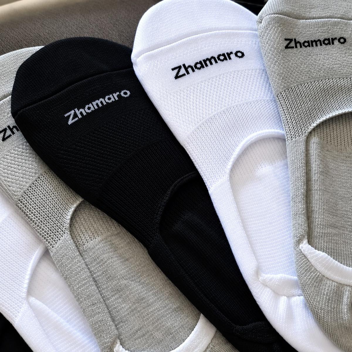 Kit 6 Pares Meias Zhamaro Algodão Sapatilha 100% Invisível