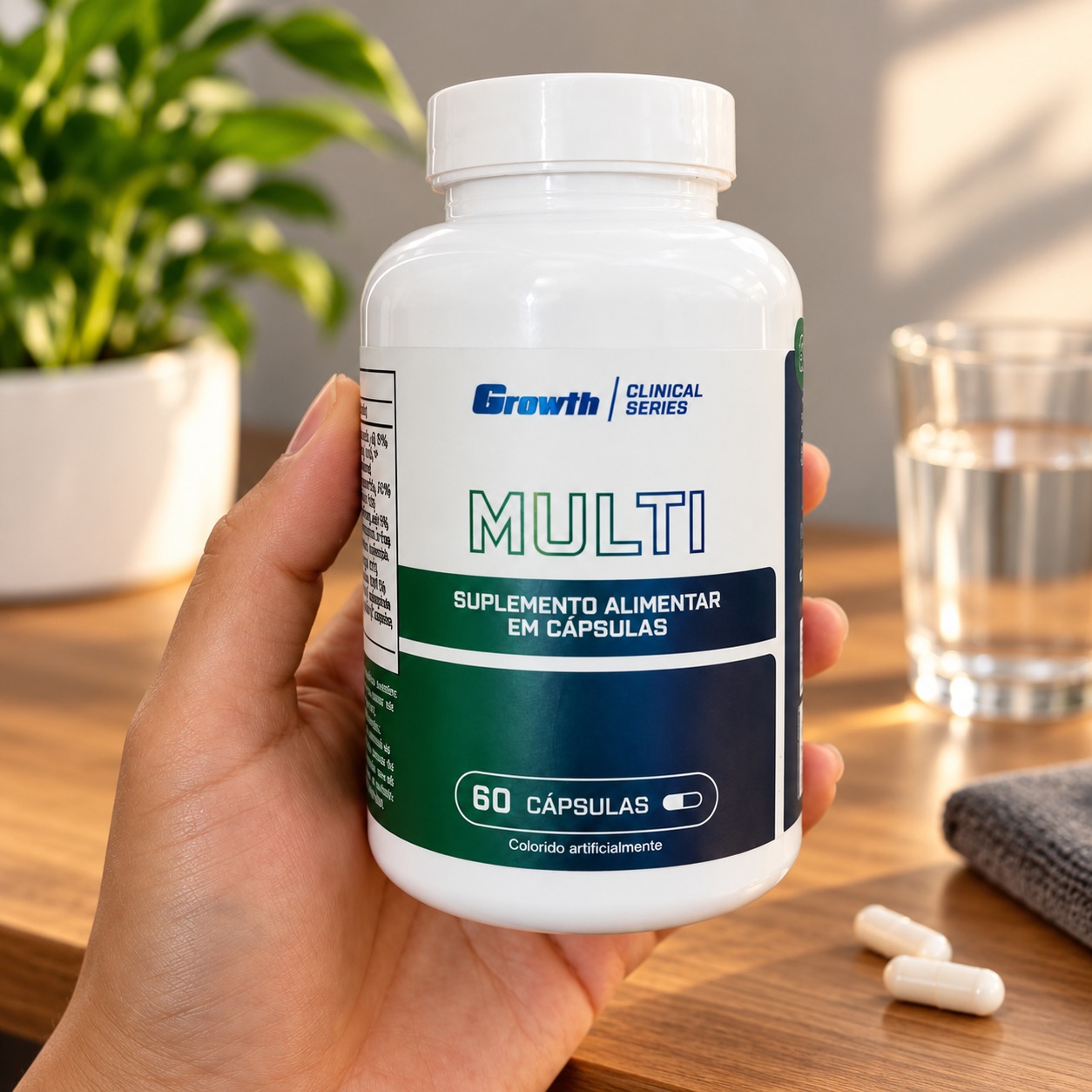 Multivitamínico 60 Cáps. Growth Supplements