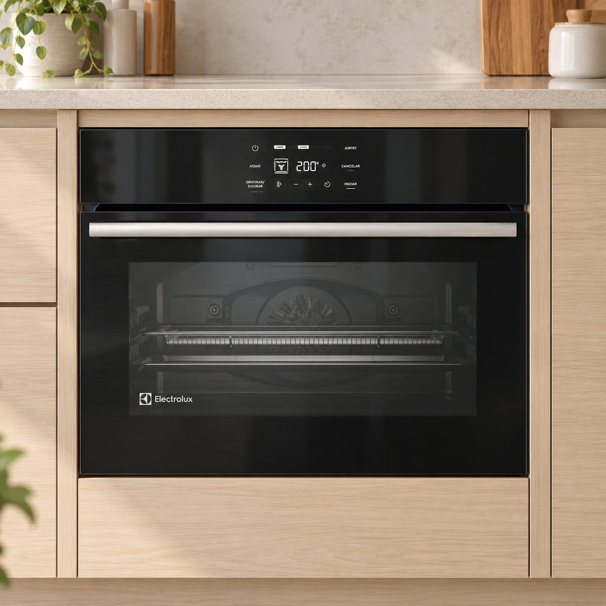 Forno de Embutir Elétrico 50L Electrolux Experience (oe5ea) Preto