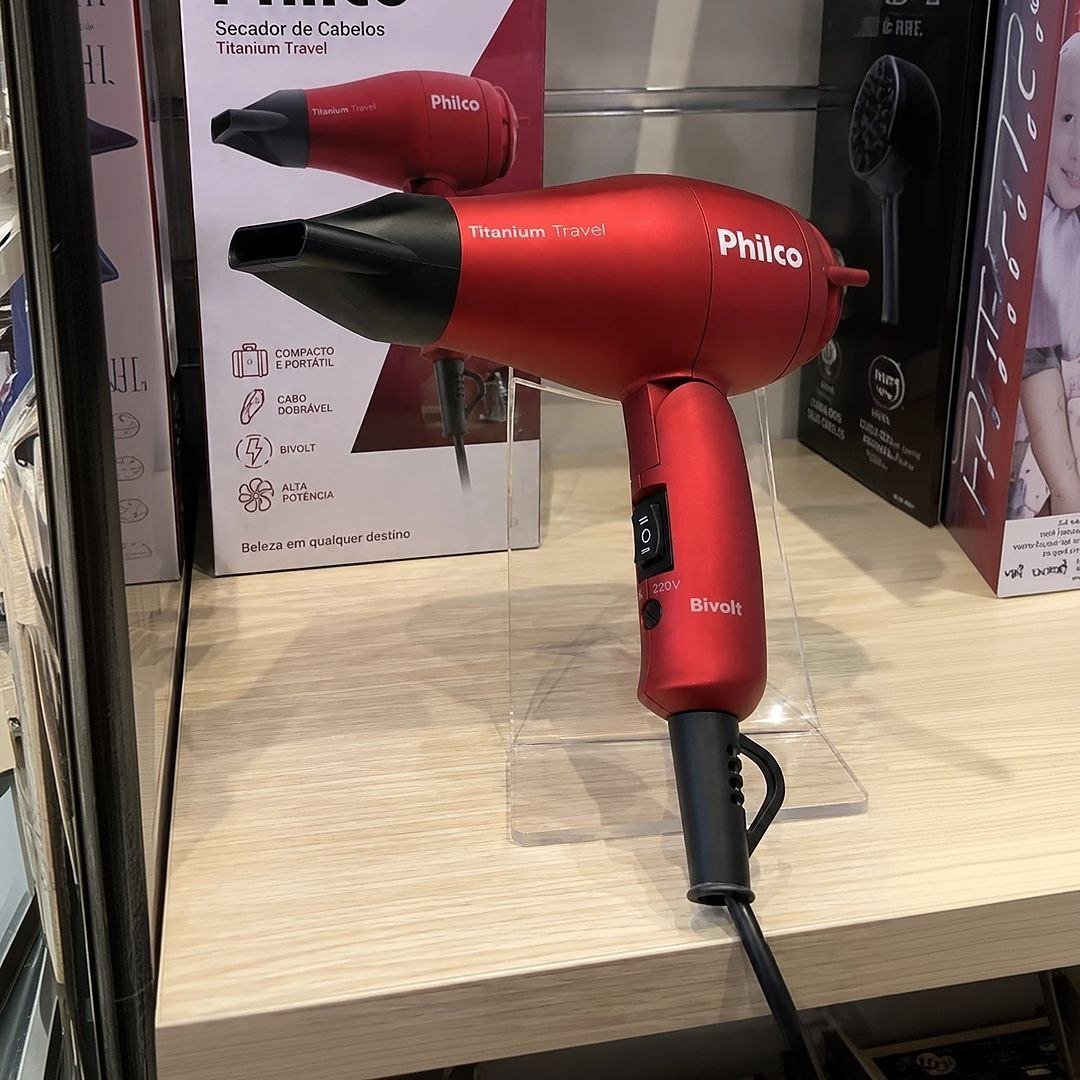 Philco Secador de Cabelos Titanium Travel Portátil