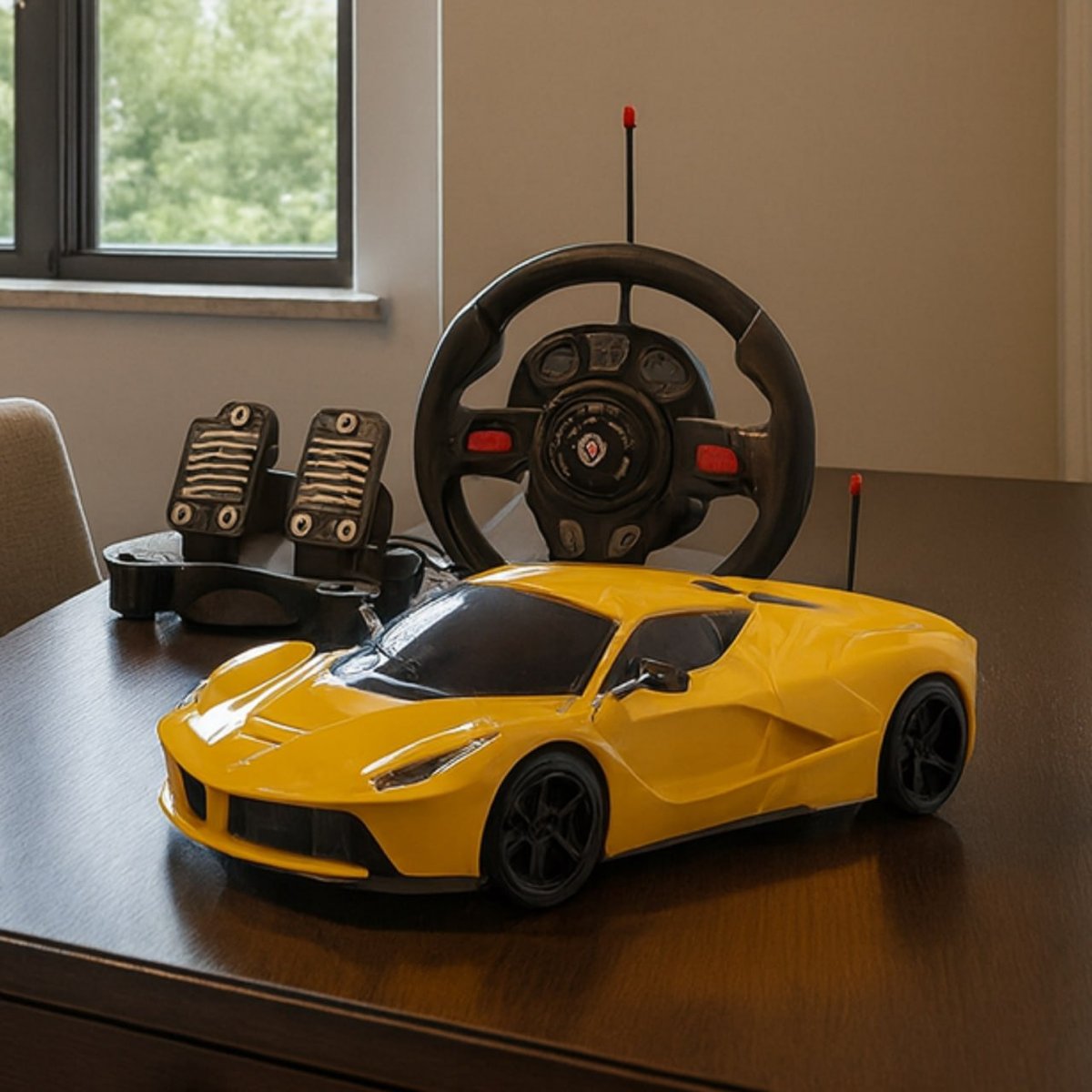Carrinho Racing Control Speed X Amarelo Multikids - BR1143
