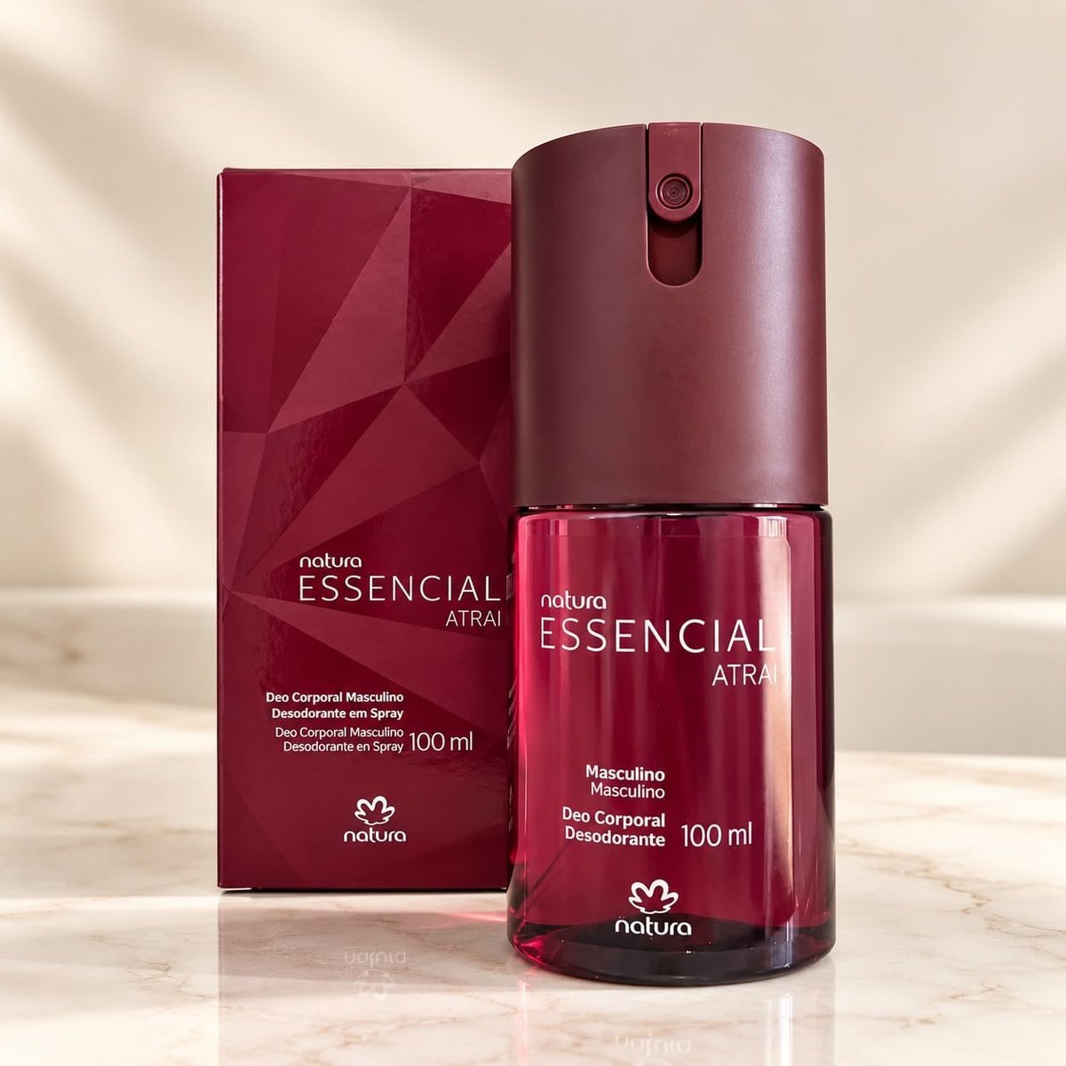 Corporal Natura Essencial Atrai Masculino 100ml