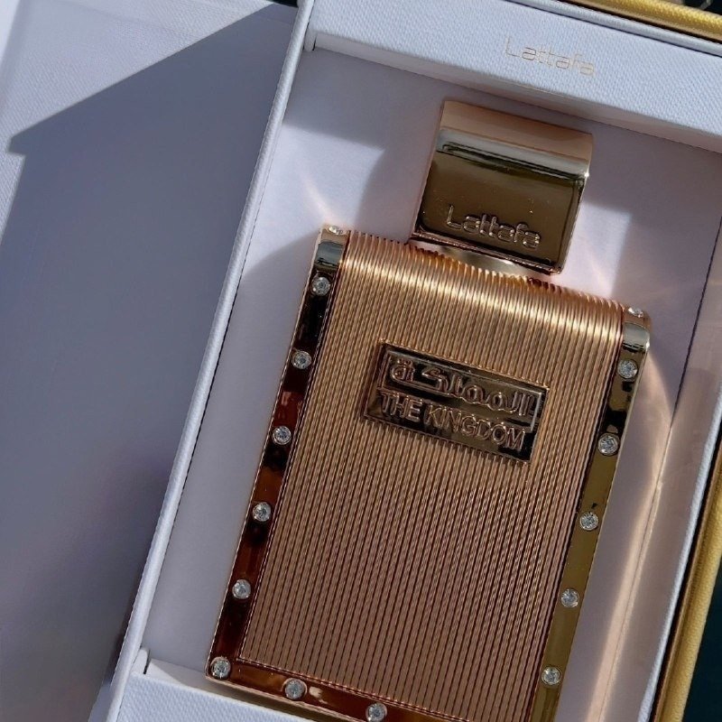 Perfume Árabe The Kingdom Eau De Parfum Lattafa 100ml Para Homens Masculino