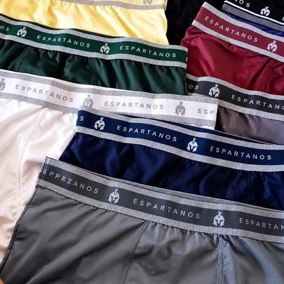 Kit Com 10 Cuecas Boxer Masculina Microfibra Original (P ao GG)