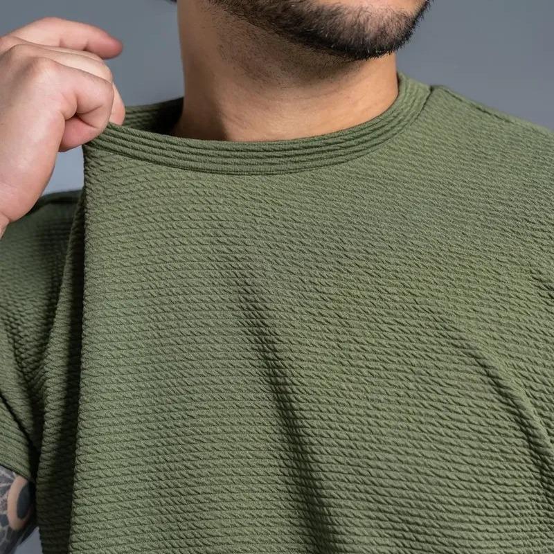 Camiseta Masculina Manga Curta Confortável Dia A Dia (P ao GG)