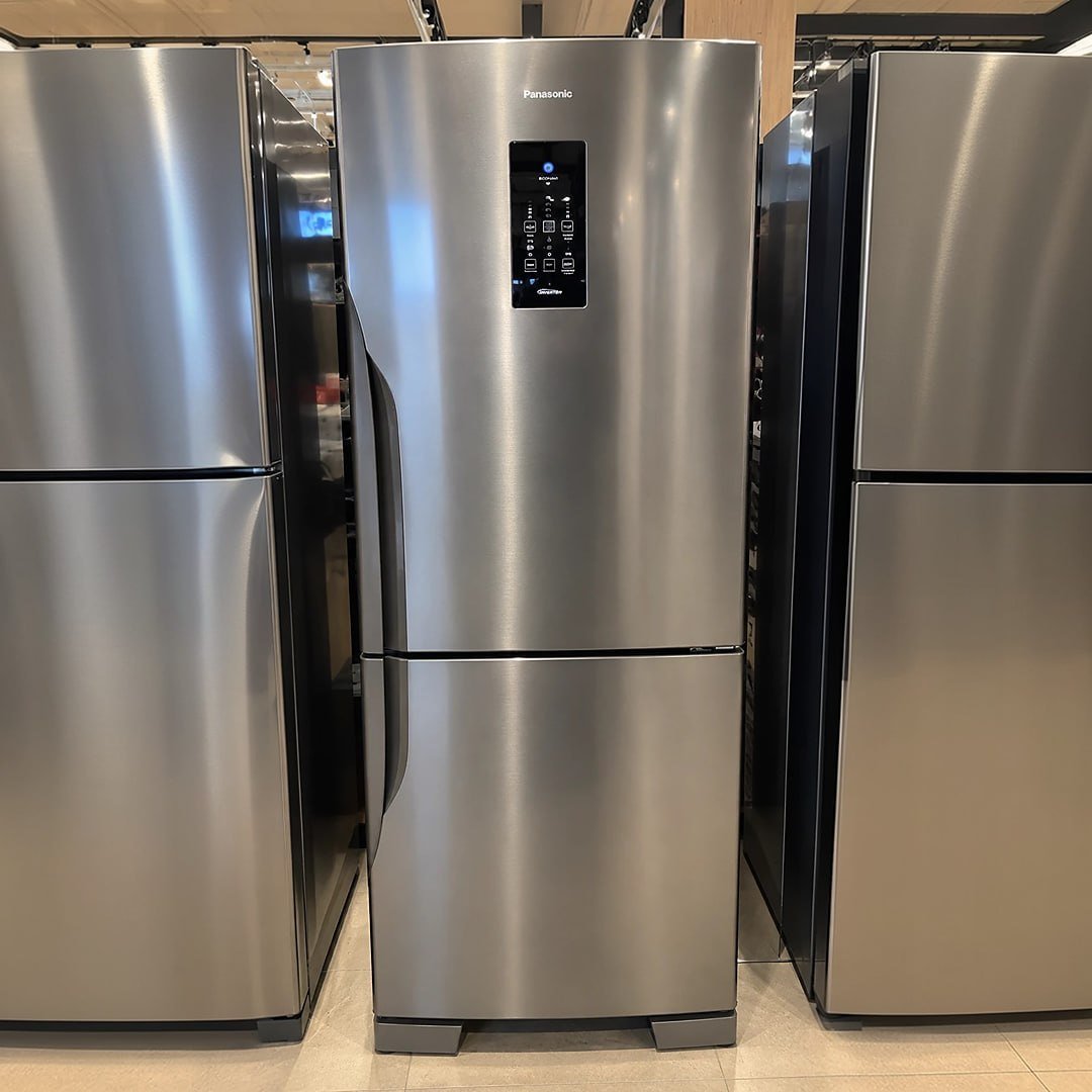 Refrigerador Panasonic 511l Aco Escovado Nr-bb71pv7x 127V