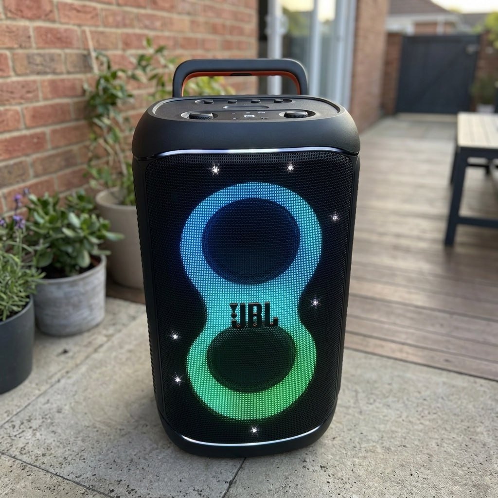 JBL PartyBox 520, Caixa de Som Bluetooth com Show de Luzes - Preto