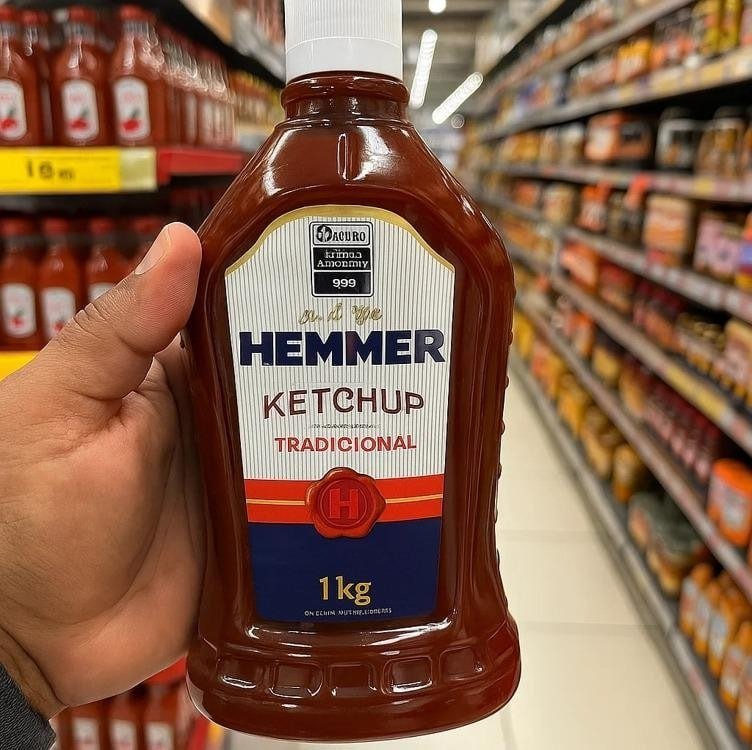 Hemmer Ketchup Tradicional Bisnaga 1kg