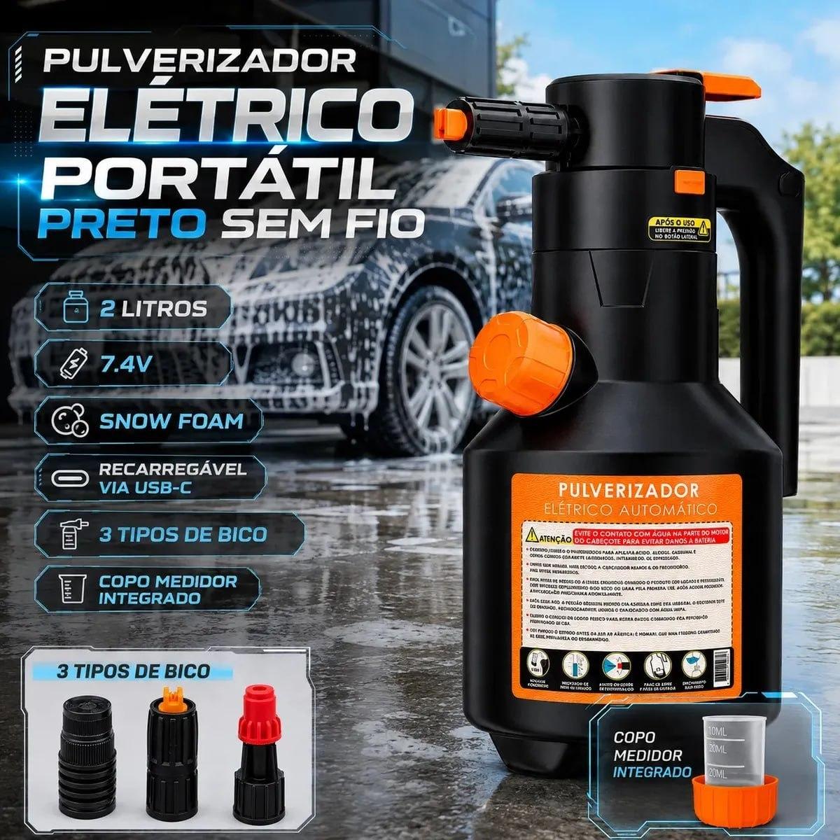 Pulverizador Elétrico de Espuma Snow Foam 2L