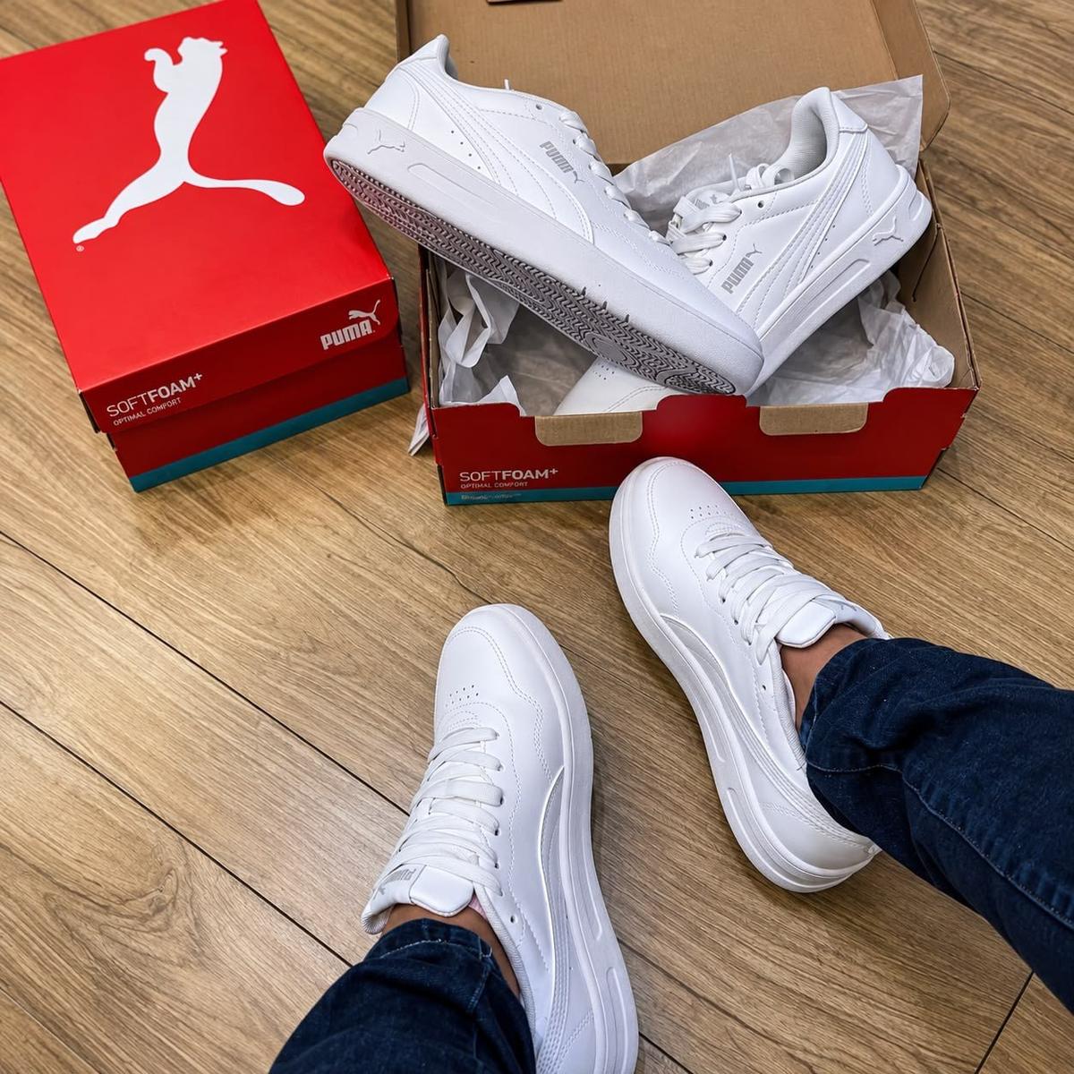 Tênis Puma Court Classic Clean BDP