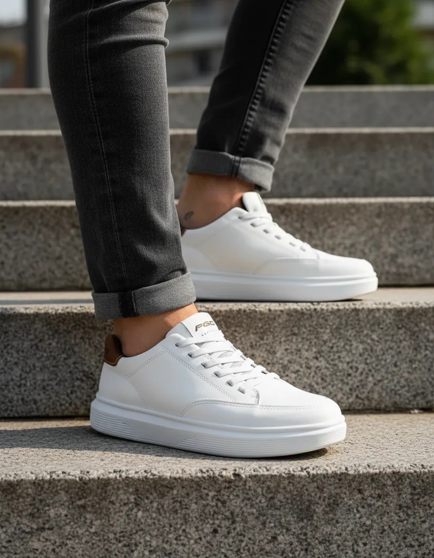 Tênis Casual Masculino Com Calce Fácil Pegada (37 a 43)