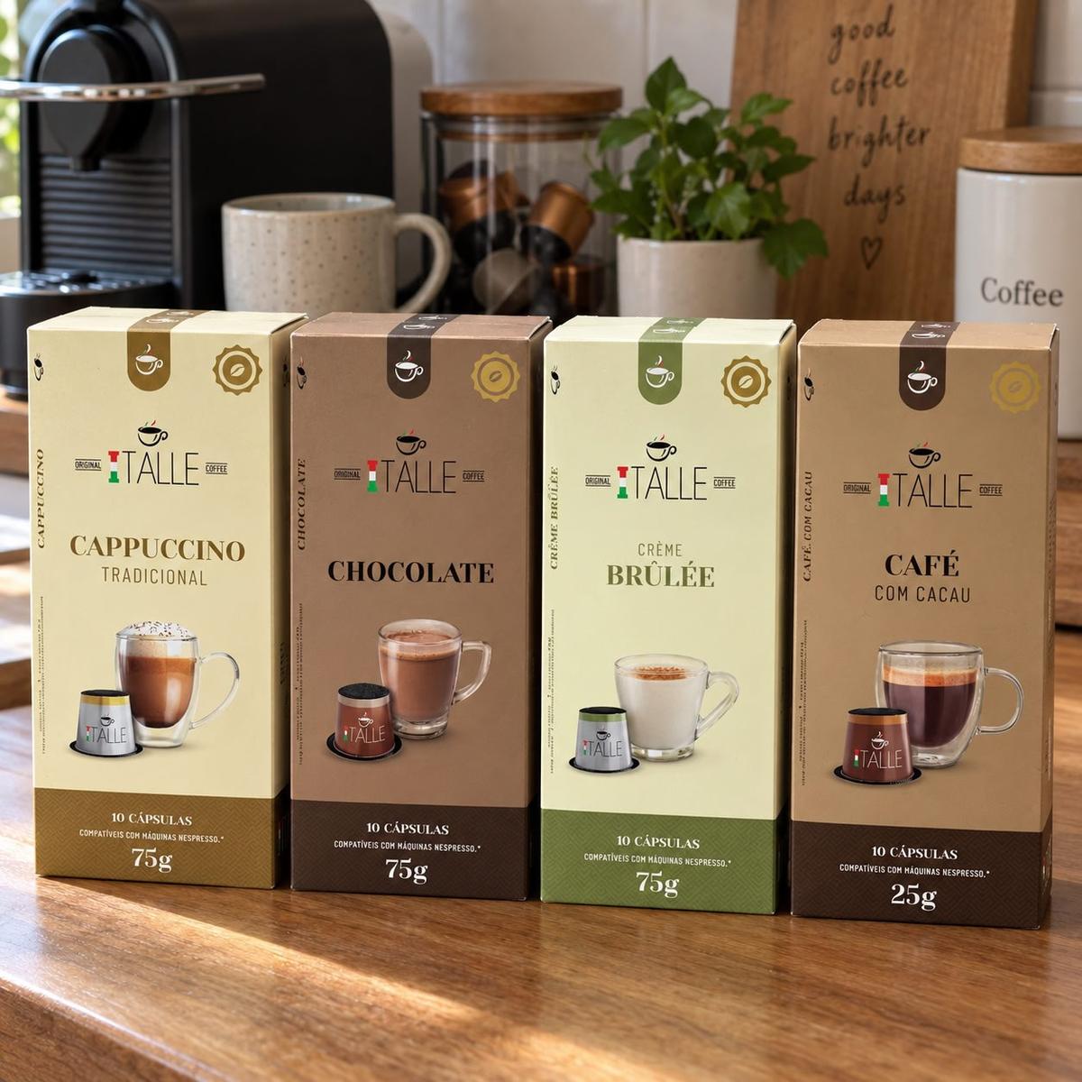 Cápsulas Nespresso Cappuccino Chocolate Brulee 40 Unid