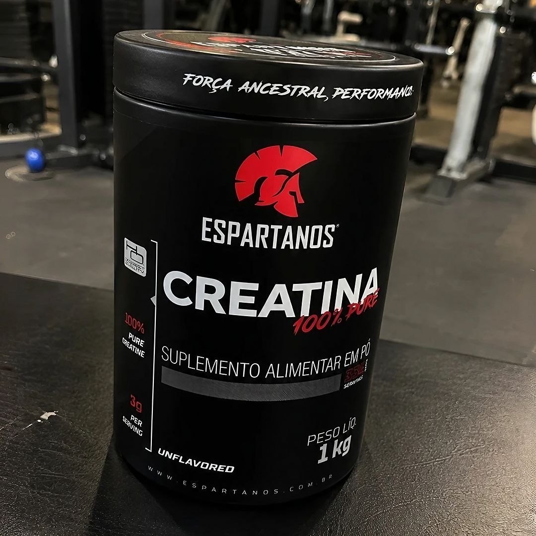 CREATINA DOS ESPARTANOS 💪🏋️‍♂️ pote de 1kg