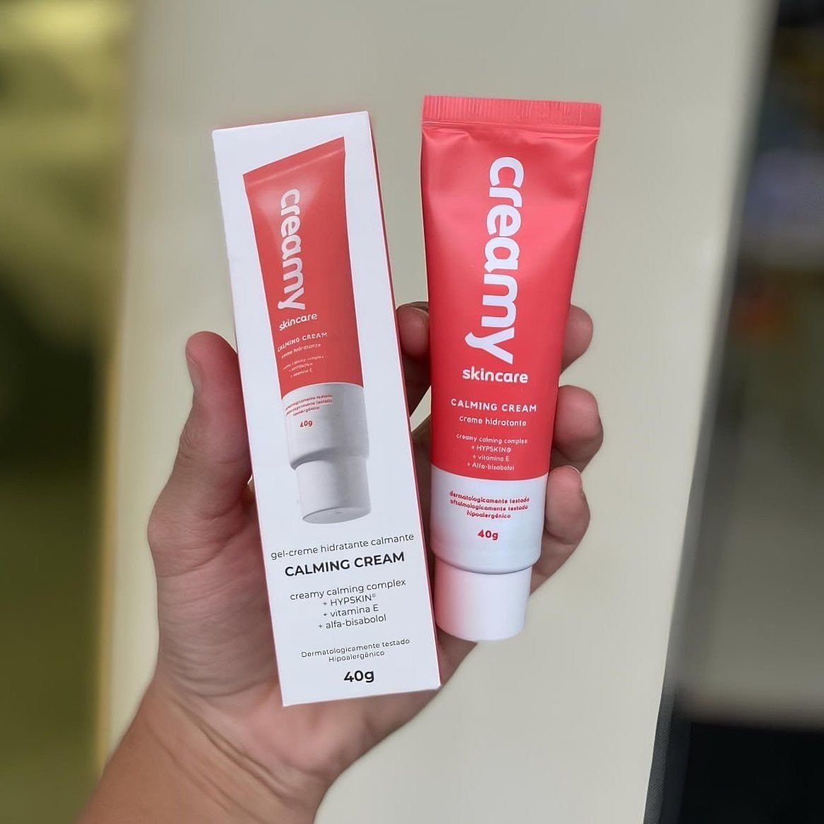 Creamy Skincare Calming Cream 40g, Acalma a Pele Sensibilizada