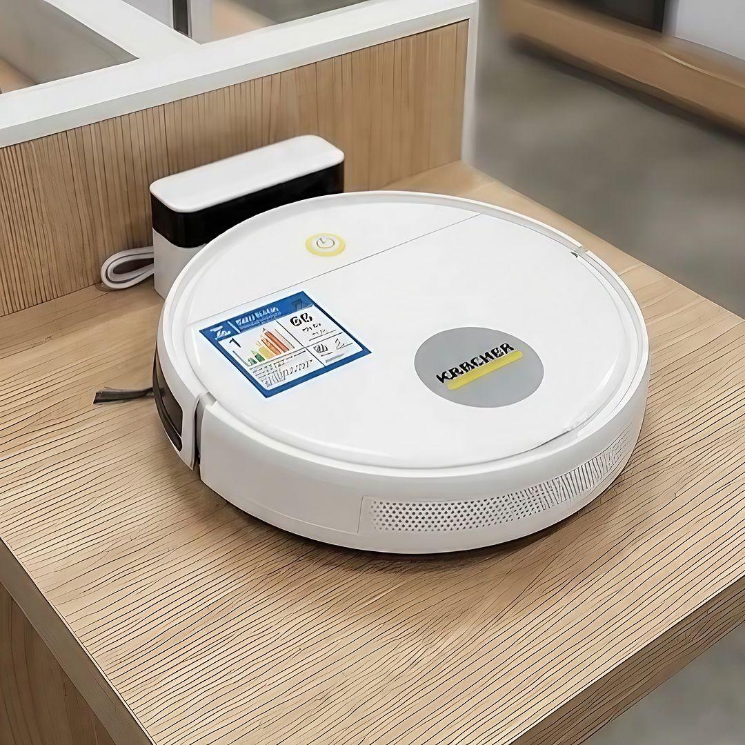 Robô Aspirador de Pó Kärcher RCV 1 com Sensor Anti-queda Bivolt