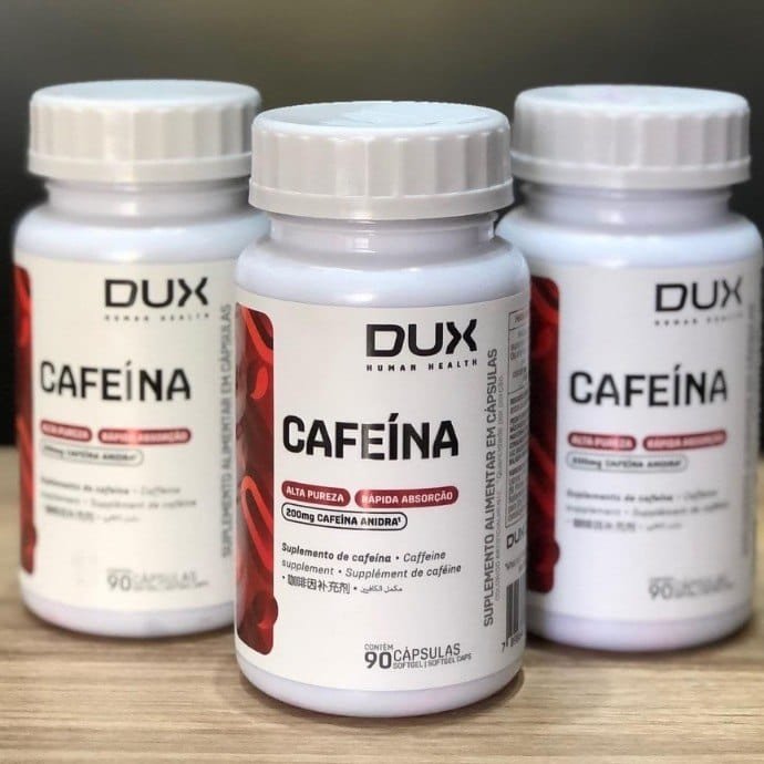 CAFEÍNA DUX 200mg 90 CAPSULAS