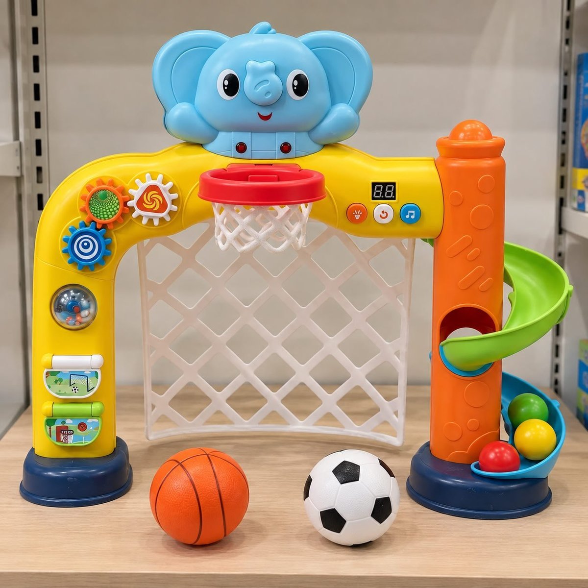 Brinquedo Interativo Futebol Torre Bolinhas Funny Maxi Baby