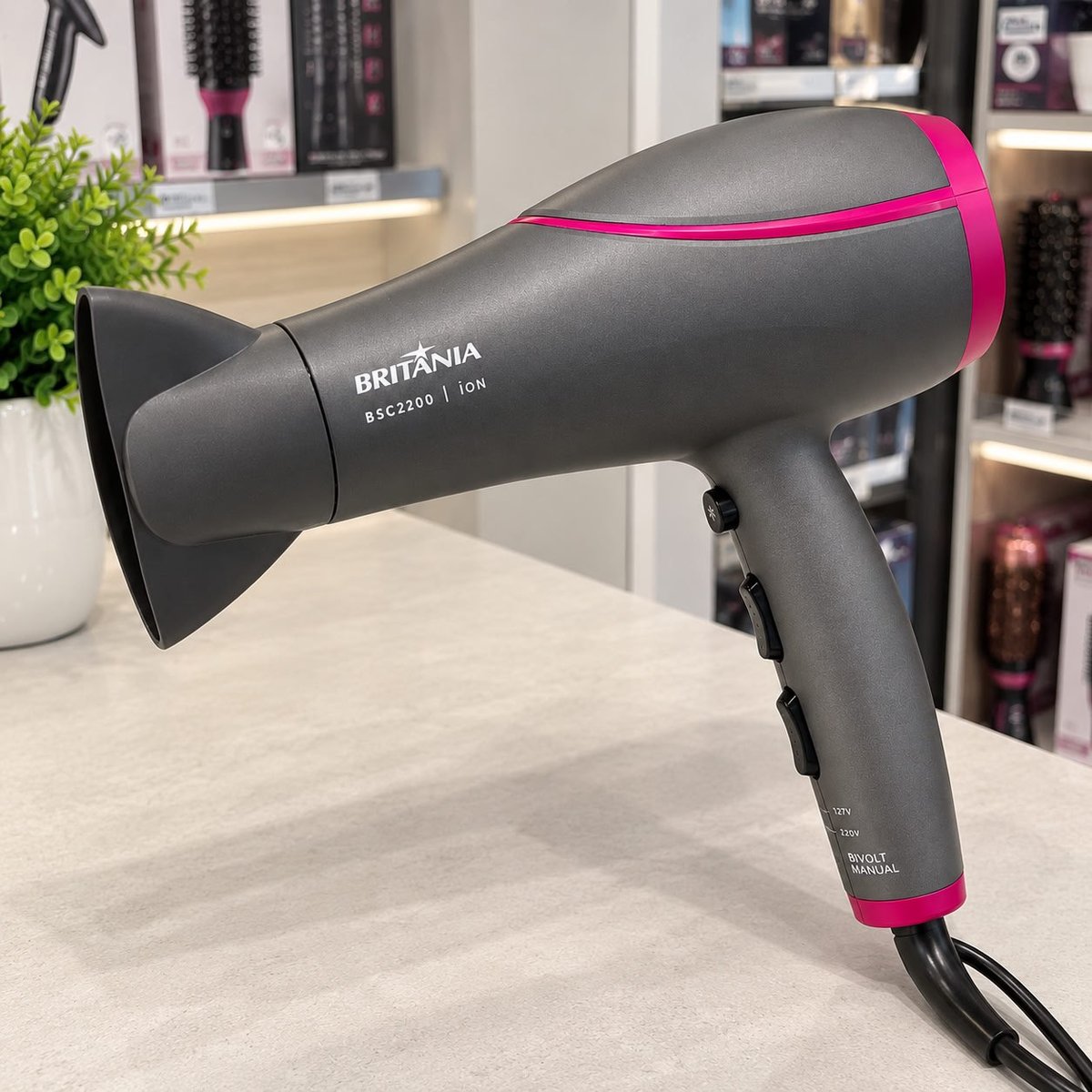 Secador De Cabelos Britânia BSC2200 Bivolt