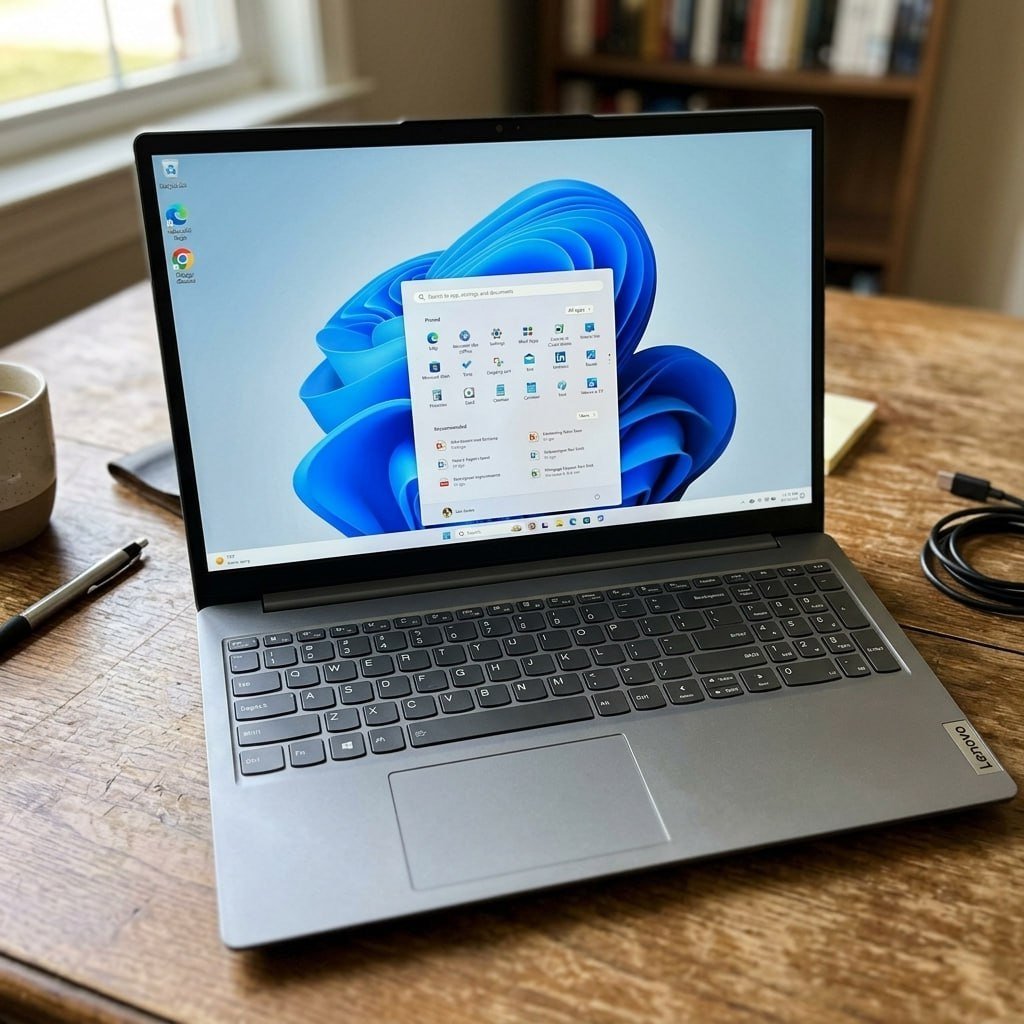 Notebook Lenovo Ideapad Slim 3 Amd Ryzen 5 7535hs, Ssd 512gb, 15.3" Linux - 83mms00300