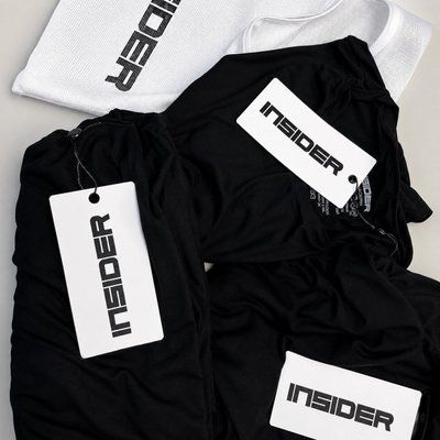 Kit 3 Camisetas  Light T-shirt Insider Preto M Lisa