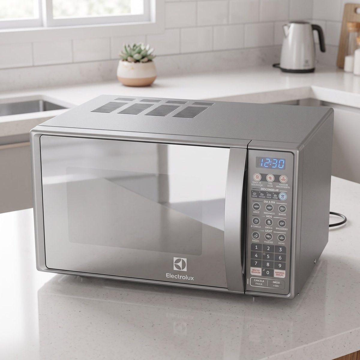 Micro-ondas Electrolux 20L MT30S Prata 127v