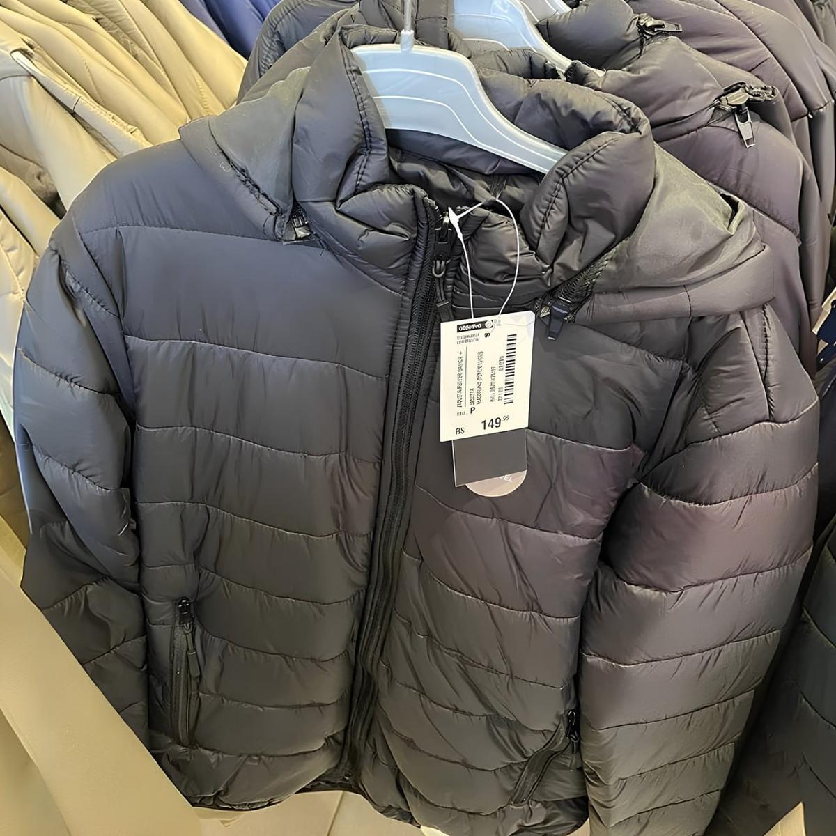 Jaqueta Puffer De Frio Blusa Impermeável Inverno Intenso