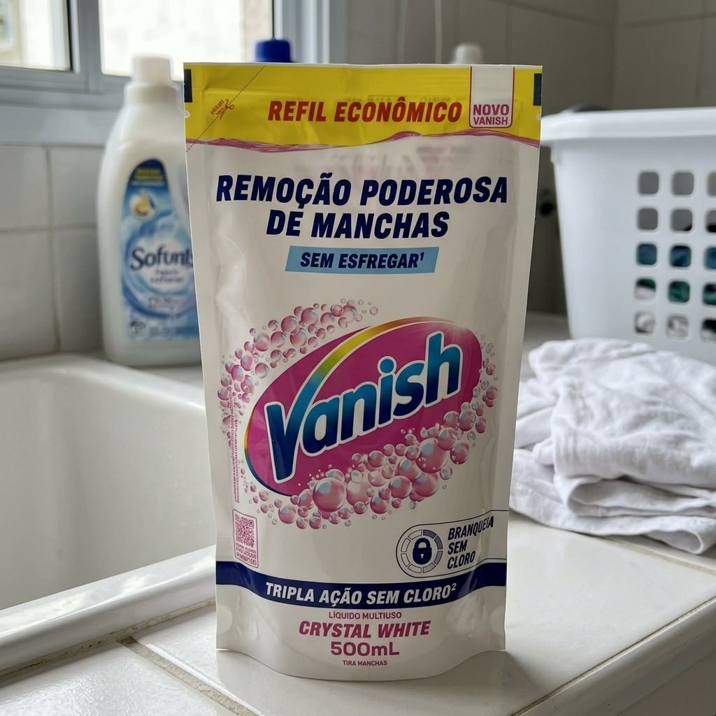 Tira Manchas Líquido Vanish White refil 500ml