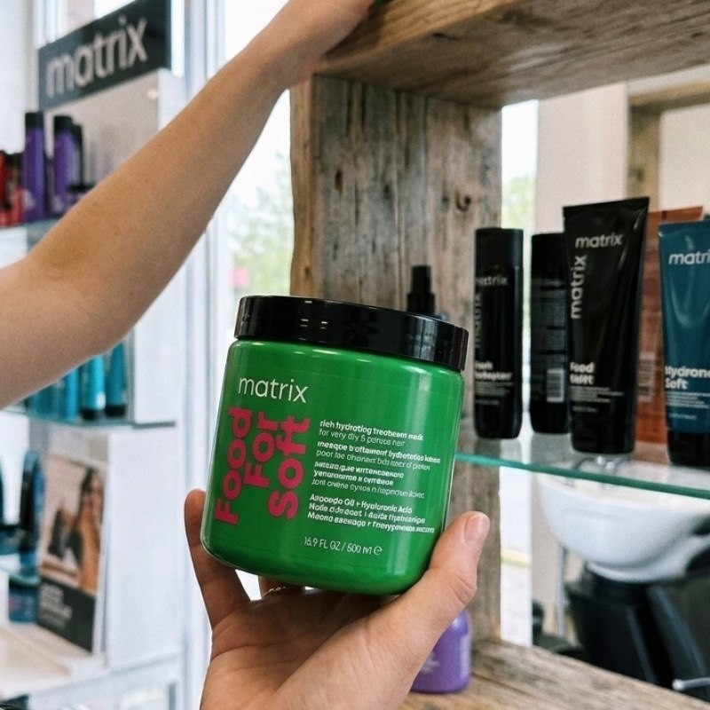 Máscara Vegana Hidratação Profunda Profissional Food For Soft Matrix 500ml