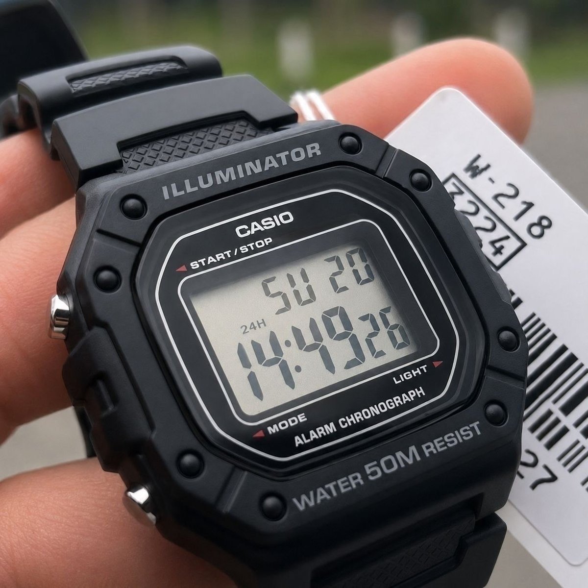Relógio De Pulso Casio Youth W-218H-1AV