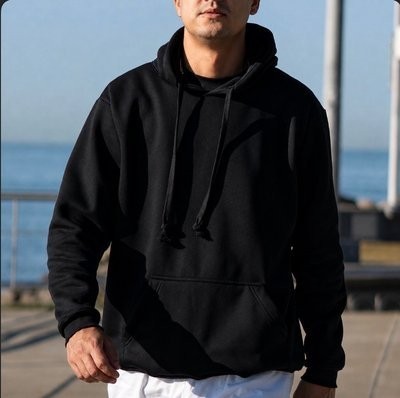 Blusa Moletom Canguru Liso Básico Premium Várias Cores (P ao GG)