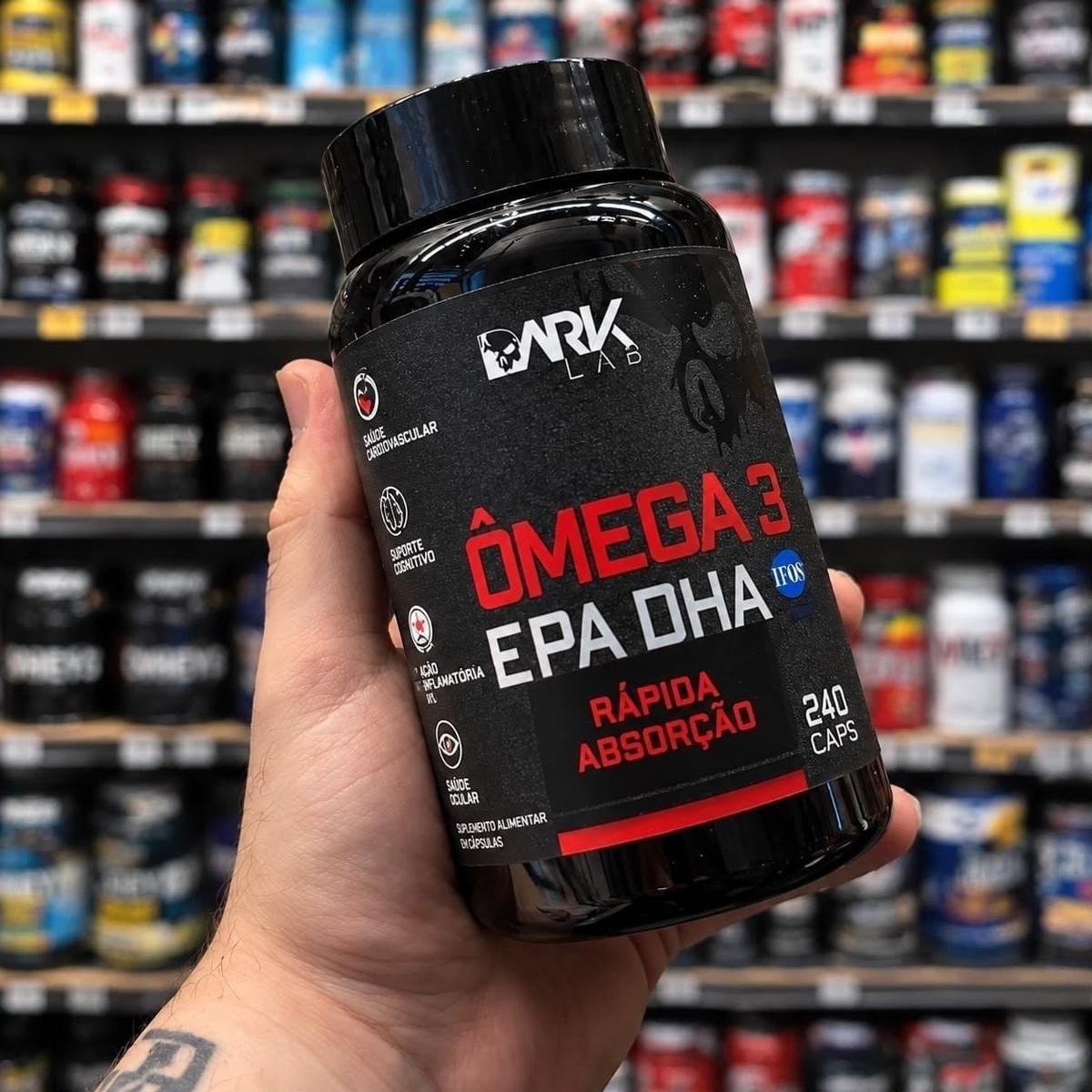 240 Cápsulas Ômega 3 Epa Dha Dark Lab