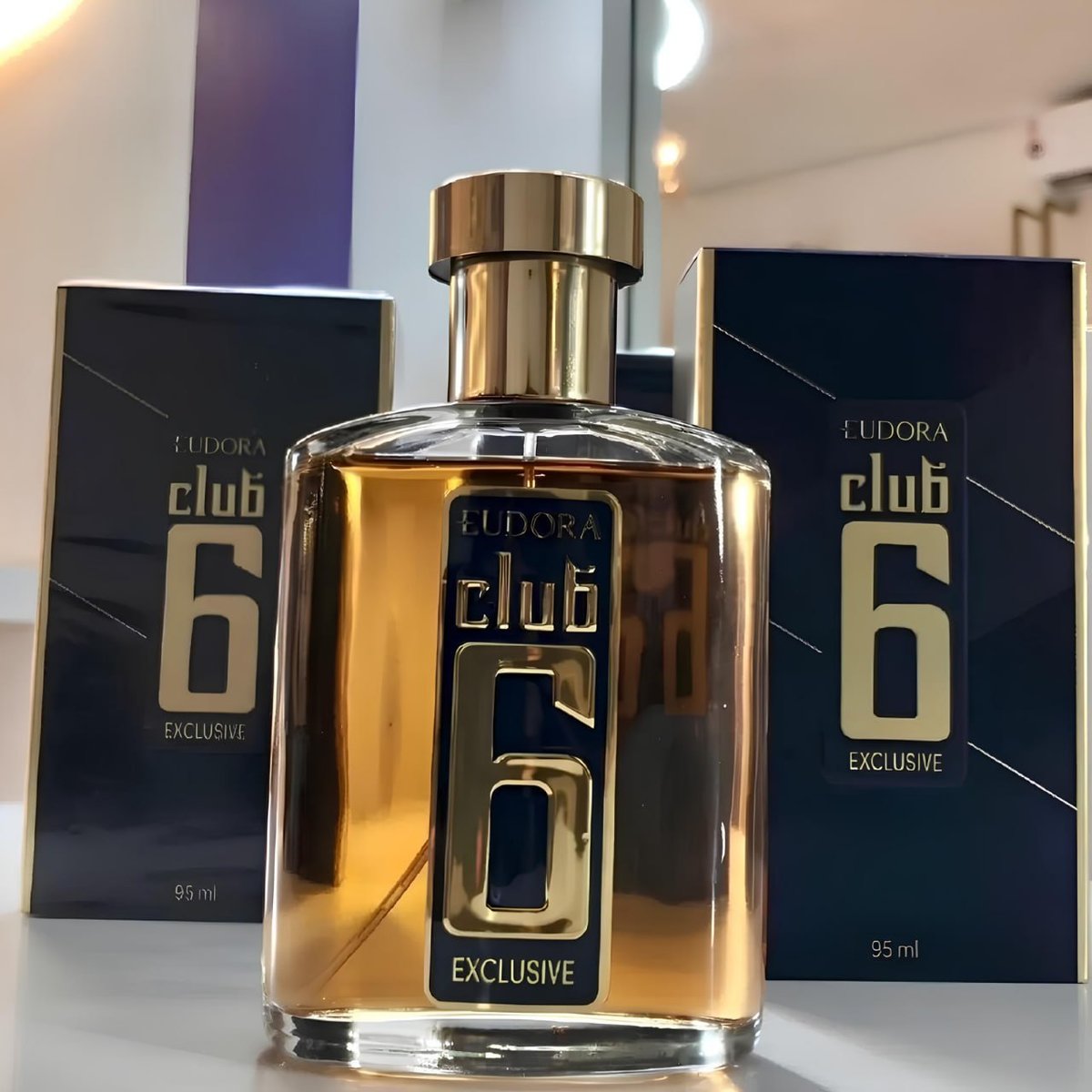Perfume Masculino Eudora Club 6 Exclusive 95ml