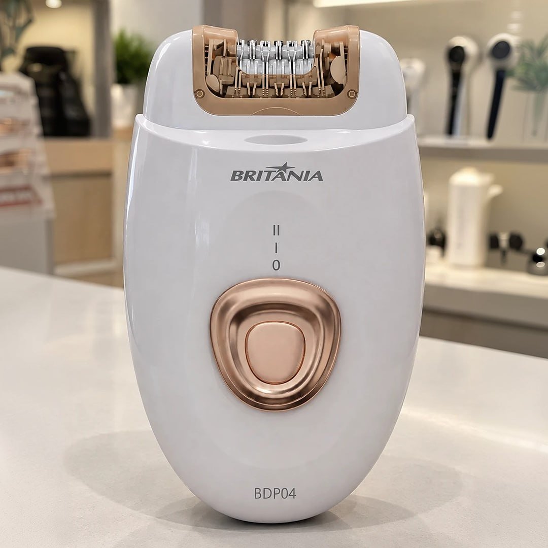 Depilador Britânia Bivolt 4 Acessórios Bdp04 Branco