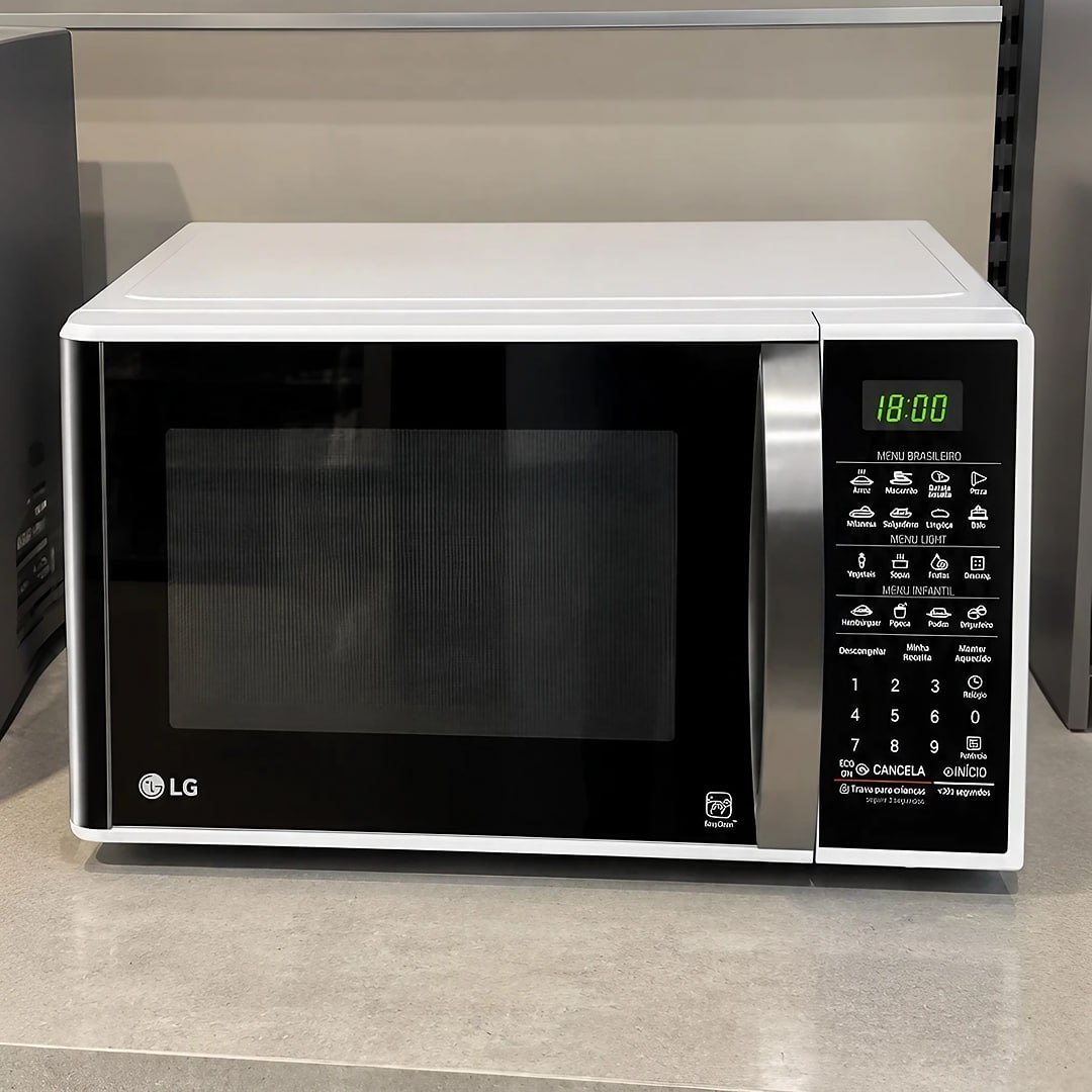 Micro-ondas LG 30L Branco Limpa Fácil - 220V