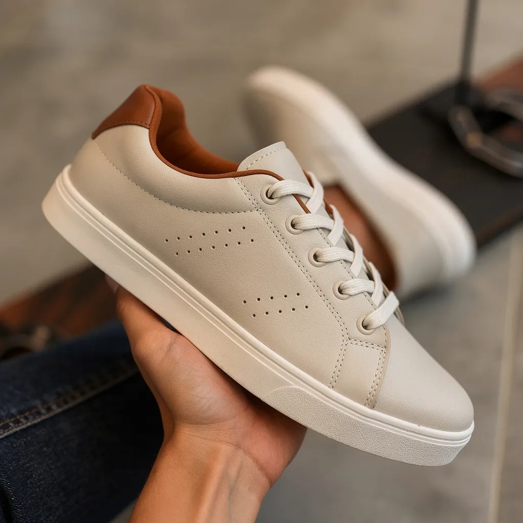 Tênis Masculino Off Sapato Casual Social Couro Promoção (38 a 43)