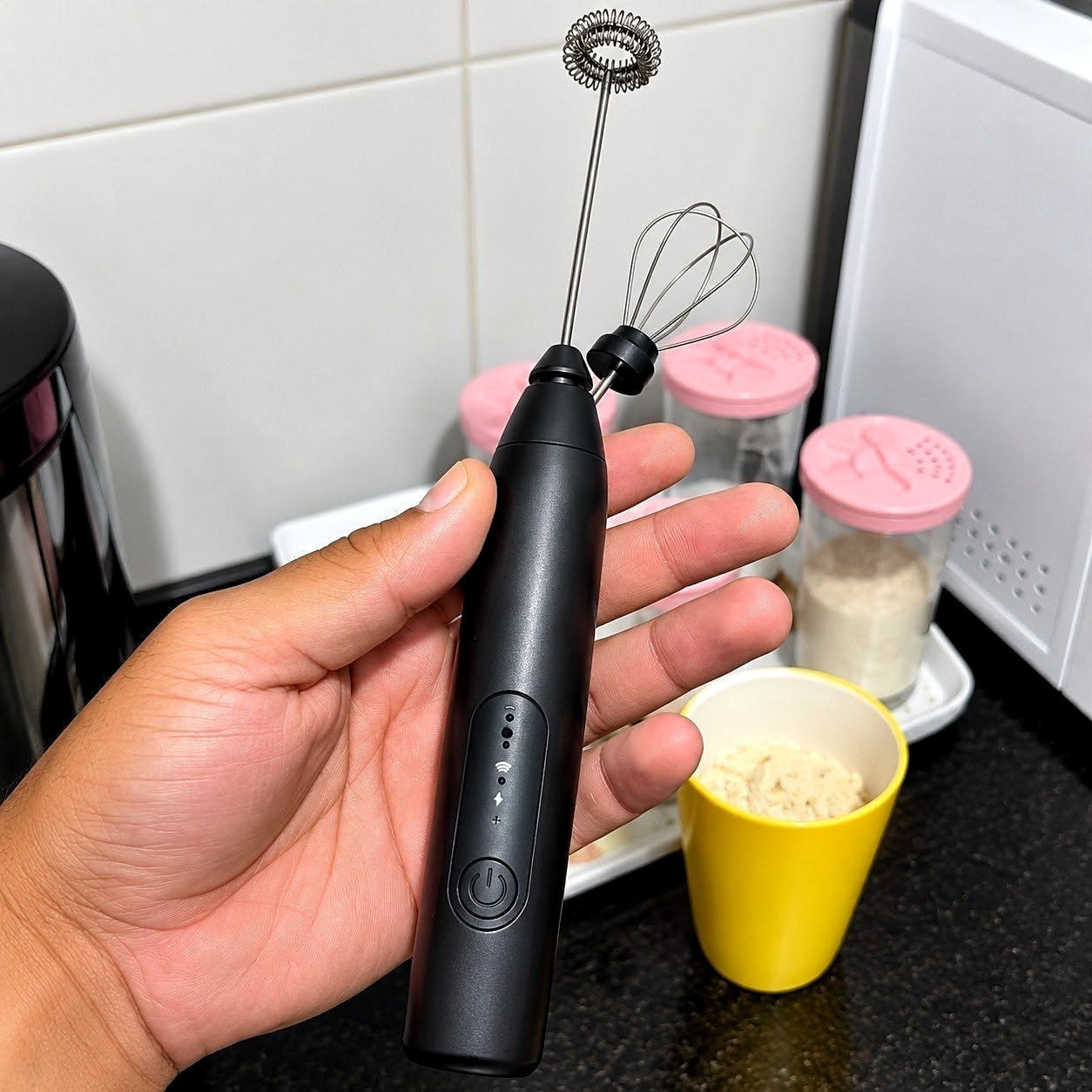 🥤 Mini Mixer Misturador para Bebidas
