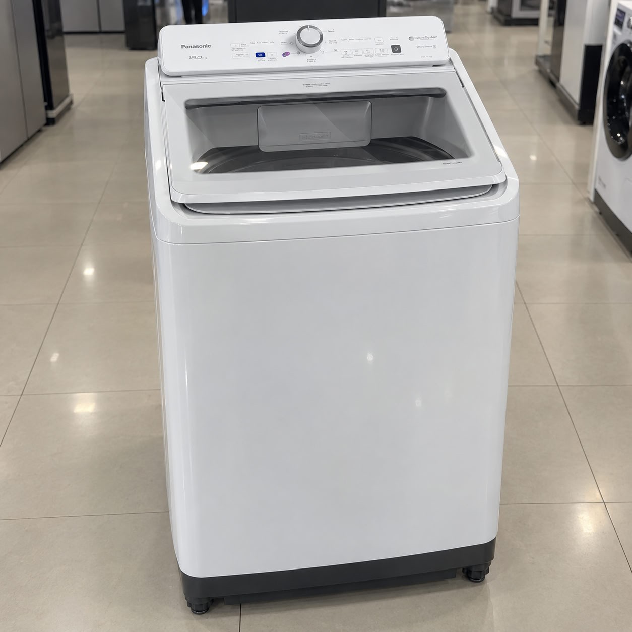 Máquina de lavar Intuitive+ Panasonic 19kg SmartSense - NA-F190A1W 220V