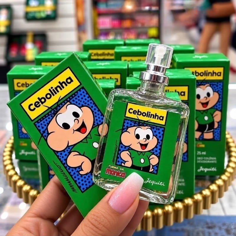 Kit com 3 Perfumes Cebolinha Jequiti 25ml